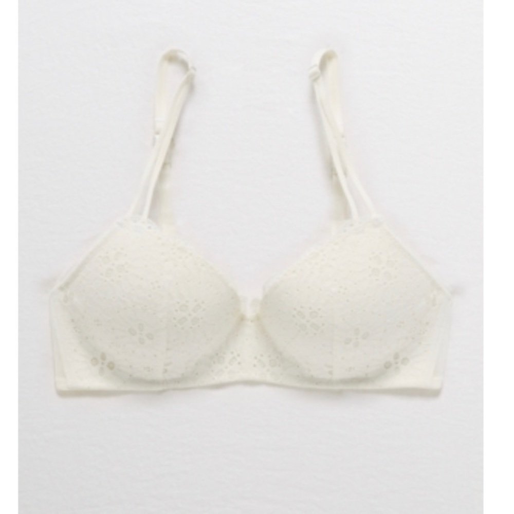 Wireless push-up bra